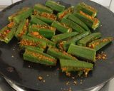 भरवा तवा भिंडी (Bharwan tava bhindi recipe in hindi) रेसिपी चरण 5 फोटो