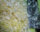 A picture of step 1 of Meatless Enoki Mushroom and Okara Hamburger Steaks.