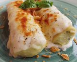 Foto del paso 4 de la receta: Canelón de brandada de bacalao al pesto