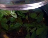 A picture of step 3 of Vickys Moroccan-Style Mint Tea, GF DF EF SF NF.