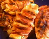 A picture of step 3 of grilled bancon wrap chicken.