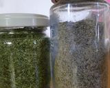 A picture of step 6 of All-Purpose Homemade Herbed Salt.
