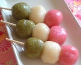 A picture of step 8 of Soft and Chewy Dango For Moon Viewing or Mitarashi Dango.