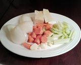 A picture of step 5 of Creamy Chicken Noodle Soup.