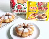 Foto langkah ke 10 dari resep Donat Bunga Empuk Tanpa Kentang.