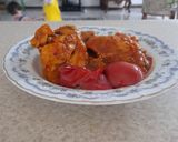 عکس مرحله 1 از دستور خورشت گوجه بادنجان با مرغ
