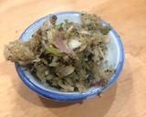 รูปขั้นตอนการทำที่ 1 ของ ข้าวต้มแห้งหมูสับ