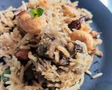 A picture of step 9 of Mutton Biryani.