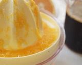 A picture of step 4 of Orange-flavoured Iced Coffee for Summer.