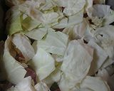 A picture of step 4 of Pork and cabbage something or another.