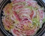 A picture of step 3 of Layered Chinese Cabbage and Pork, Chinese Style Steamed Hot Pot.