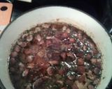 A picture of step 20 of Braised beef over egg noodles/pot roast.