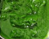 A picture of step 1 of Palak paneer.