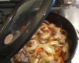 A picture of step 9 of Oyako don.