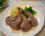 A picture of step 5 of Easy Lamb Chops.