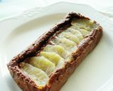 A picture of step 8 of Pear and Cocoa Blancmange-style Okara Cake.