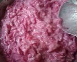 A picture of step 3 of Beetroot curd rice.