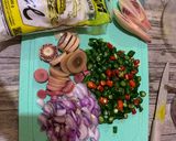 Foto langkah ke 1 dari resep Sambal Iris Teri Kecombrang.