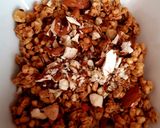 A picture of step 1 of My mixed Nutty Granola Breakfast 😉.