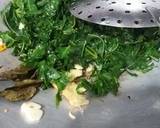 Tumis daun pepaya jepang langkah memasak 3 foto