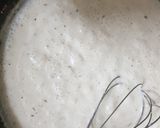 A picture of step 1 of Chicken Alfredo Lasagna Rollup.