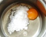 A picture of step 1 of Custard Using a Whole Egg.