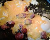 A picture of step 4 of Sausage egg and cheese.