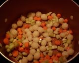 A picture of step 3 of Holiday Flavors In A Pot Pie For 2 or 4 People.