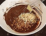 A picture of step 3 of Dark Chocolate Toasted Coconut Crispy Bark.