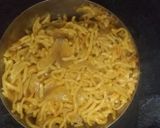 A picture of step 6 of Chinese noodles.