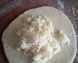 A picture of step 2 of Shakarpara Puri.