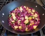 Italian sausages and vegetable skillet with spicy green harissa recipe step 7 photo