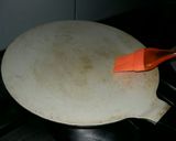 A picture of step 5 of Aaloo toast.