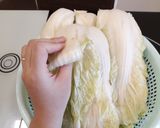 Hình bước làm 1 của món Kim chi