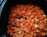 Creamy Carrot & Coriander Soup 360 ml portion 132cal bowl recipe step 1 photo