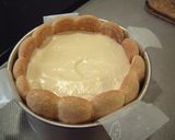 A picture of step 14 of Charlotte Made with Cheese Mousse.