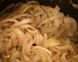 A picture of step 1 of French Onion Soup.