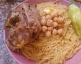 صورة لخطوة 3 من وصفة دويدة باللحم 😋😋😋
