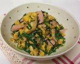 A picture of step 5 of A Pick Me Up for Summer Fatigue! Fortifying Garlic Chives and Eggs.