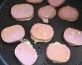 A picture of step 5 of Fish Sausage Piccata for your Bento.