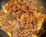 A picture of step 4 of Delicious Beef Udon.