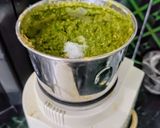 A picture of step 3 of Coriander leaves Chutney.