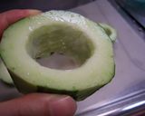 A picture of step 4 of Simmered Green or White Winter Melons, Cabbage Roll-style.