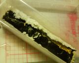 A picture of step 3 of Seafood Ehomaki (Lucky Fat Sushi Rolls).