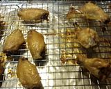 A picture of step 1 of Asian Peanut Sweet Chili Wings.