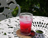 A picture of step 5 of Clean and Refreshing Red Shiso Juice.