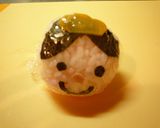 A picture of step 7 of Children Love These! Decorative Hina Doll Temarizushi.