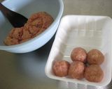 A picture of step 4 of Fried Potato Meatballs.