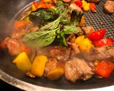 三杯彩椒豬肉『簡單又下飯選擇』的食譜步驟2照片