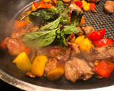 三杯彩椒豬肉『簡單又下飯選擇』的食譜步驟2照片
